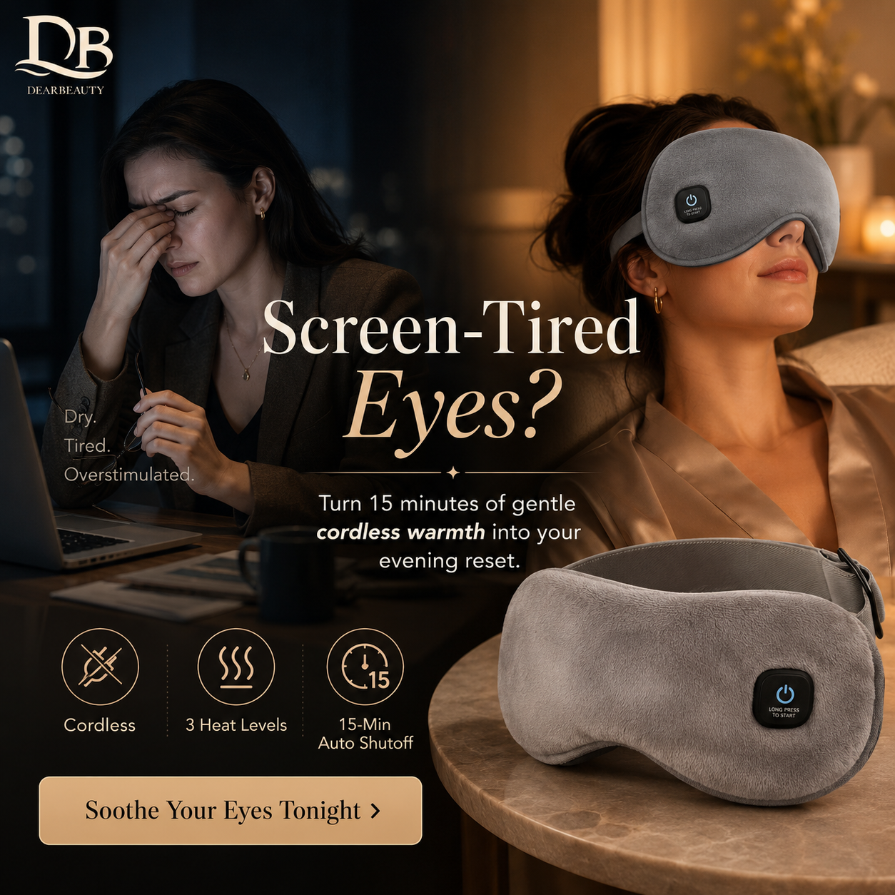 DearBeauty™ Heated Eye Mask