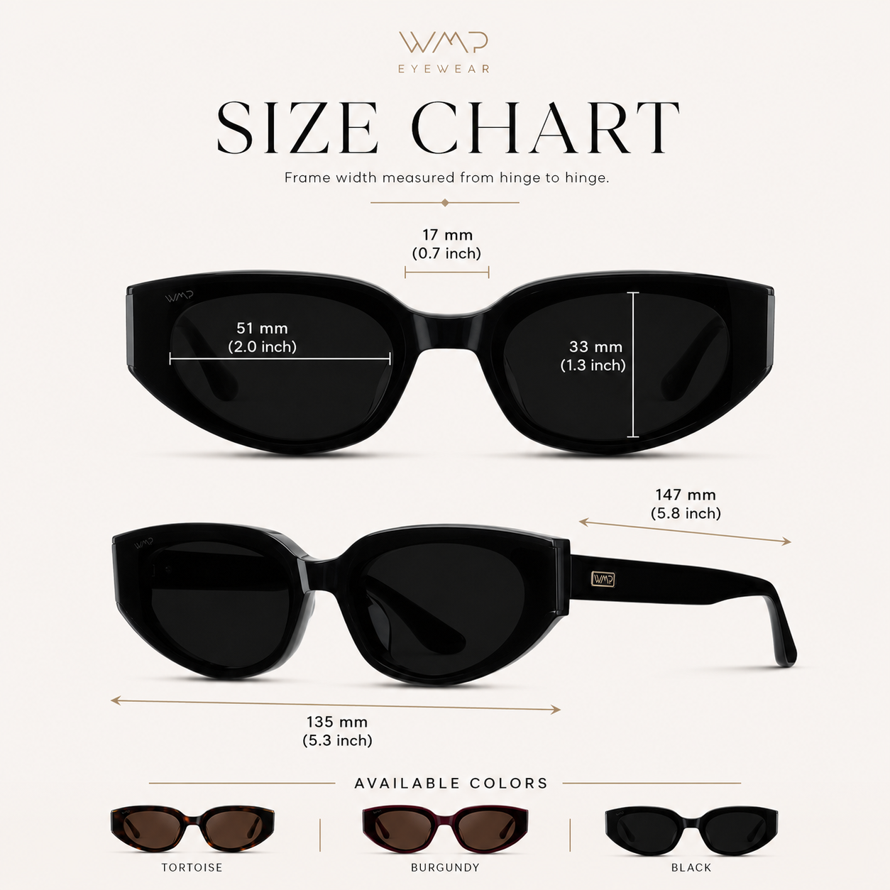 Astra™ Slim Cat-Eye Sunglasses